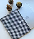 Funda Portatil Vichy Negro