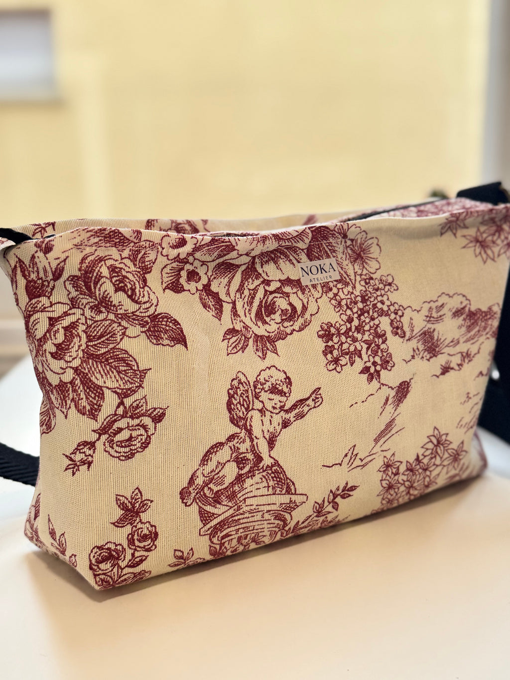 Bolso bandolera MIR · Toile Burdeos